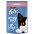 Влажный корм для кошек Felix Природа вкуса Кусочки с лососем в соусе 75 г