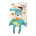 Игрушка Кот стиляга для кошек All For Paws Kitty с кошачьей мятой, текстиль, цвет бирюзовый