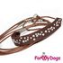 ForMyDogs Ринговка с расширением шоколад 1,35 м