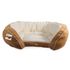 All For Paws Лежанка Lamb Luxury диван плюшевый коричневый для кошек 94*61*22 см