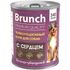 Влажный корм для собак Brunch Premium Quality с сердцем 340 г
