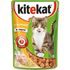 Влажный корм для кошек Kitekat Кусочки с курицей в соусе 85 г