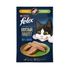 Влажный корм для кошек Felix Вкусный Паштет Курица и кролик 75 г