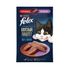 Влажный корм для кошек Felix Вкусный Паштет Говядина и ягненок 75 г