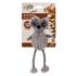 Игрушка Мышь для кошек All For Paws Lamb с кошачьей мятой, текстиль, цвет серый