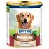 Влажный корм для собак с чувствительным пищеварением Happy Dog NaturLine Паштет с телятиной, сердцем, печенью и рубцом 970 г