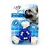 Игрушка треугольник для собак All For Paws Dental с ароматом курицы, нейлон, цвет белый, синий