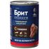 Влажный корм для собак Brit Premium by Nature Паштет с говядиной 410 г