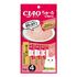 Лакомство для кошек Inaba Ciao Churu Пюре с куриным филе и лососем 56 г