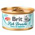 Влажный корм для кошек и котят Brit Сare Fish Dreams Кусочки тунца с лососем в соусе 80 г