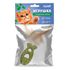 Keiko Игрушка Рыбка с кошачьей мятой и пером для кошек 6,5 см