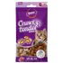 Лакомство для кошек Gnawlers Crunchy&Tender Хрустящие подушечки с лососем 65 г