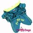 ForMyDogs Комбинезон бирюза-лайм для мальчиков 24*32 см