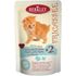 Влажный корм для котят Berkley Kitten Fricassee № 2 Индейка с кусочками курицы и травами в соусе 85 г