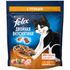 Сухой корм для кошек Felix Двойная Вкуснятина с птицей 200 г