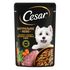 Влажный корм для собак Cesar Natural Goodness Индейка с зелёным горошком и морковью в желе 80 г