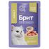Влажный корм для кошек Брит Премиум Кусочки с форелью в желе 85 г