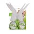 Игрушка Мячи для кошек All For Paws Green Rush с перьями с кошачьей мятой, текстиль, цвет белый
