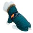 PetFashion Парка Nice dog мех зеленая р. L