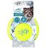 Игрушка Теннисный мяч для собак All For Paws Meta Ball с пищалкой, термопласт, цвет желтый
