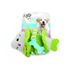 Игрушка Рыбка для собак All For Paws Little Buddy с шуршалкой, текстиль, цвет зелёный