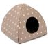 Rich Breed Дом вигвам Звёзды на коричневом из поплина 40*40*39 см