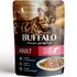 Влажный корм для кошек с чувствительной кожей Mr. Buffalo Hair&Skin Кусочки с лососем в соусе 85 г
