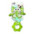 Игрушка Слон для собак All For Paws Little Buddy со звездой, текстиль, цвет зеленый