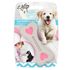 Игрушка Косточка для собак All For Paws Little Buddy для чистки зубов, латекс, цвет белый