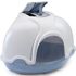 Imac Ginger Лоток закрытый угловой пепельно-синий 50*40*40 см