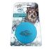 Игрушка Мячик для собак All For Paws Meta Ball каучук, цвет синий