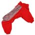ForMyDogs Комбинезон красный с белым для девочек 40*70 см