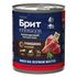 Влажный корм для собак Brit Premium by Nature Паштет с говядиной и сердцем 850 г