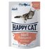 Влажный корм для кошек Happy Cat Adult Кусочки с говядиной и птицей в соусе 85 г