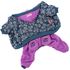 ForMyDogs Костюм утепленный сине-фиолетовый 33×44 см