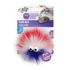 Игрушка Пушистик для кошек All For Paws Furry Ball с кошачьей мятой, текстиль, цвет красный