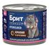 Влажный корм для стерилизованных кошек Brit Premium by Nature Sterilized Паштет с кроликом и брусникой 200 г