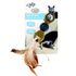 Игрушка Спиннер для кошек All For Paws Modern с перьями, цвет коричневый