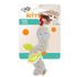 All For Paws Игрушка Змейка серая с кошачьей мятой для кошек 16 см