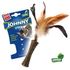GiGwi Игрушка Johnny Stick Пресованная кошачья мята с натуральным пером 8*2,5 см