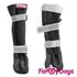 ForMyDogs Сапоги черно-серые с резиновой подошвой и усиленным носком р.6