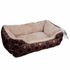 Pawise Лежанка Косточка коричневая для собак 55,9*45,7*17,8 см