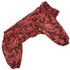 ForMyDogs Дождевик Листва коричневый для девочек 30×50 см