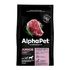 Сухой корм для щенков крупных пород с 6 месяцев до 1,5 лет AlphaPet Junior с говядиной и рисом 12 кг