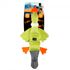 Игрушка Утка для собак All For Paws Outdoor с пищалкой, текстиль, цвет желтый