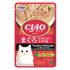 Влажный корм для кошек INABA Ciao Pouch Тунец Магуро с куриным филе и морским гребешком 40 г