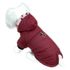 PetFashion Парка Nice dog мех бордовая р. M