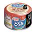 Влажный корм для кошек INABA Ciao Toromi Куриное филе с тунцом Кацуо и мальками ширасу в бульоне 80 г