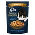 Влажный корм для кошек Felix Мясные ломтики с курицей в соусе 75 г