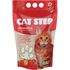 Cat Step Силикагелевый впитывающий наполнитель с ароматом клубники 3,8 л
